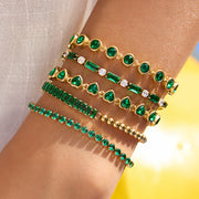 women's cubic zirconia bracelets