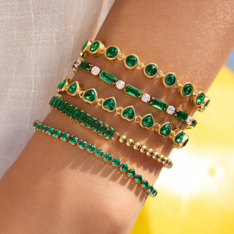 women's cubic zirconia bracelets