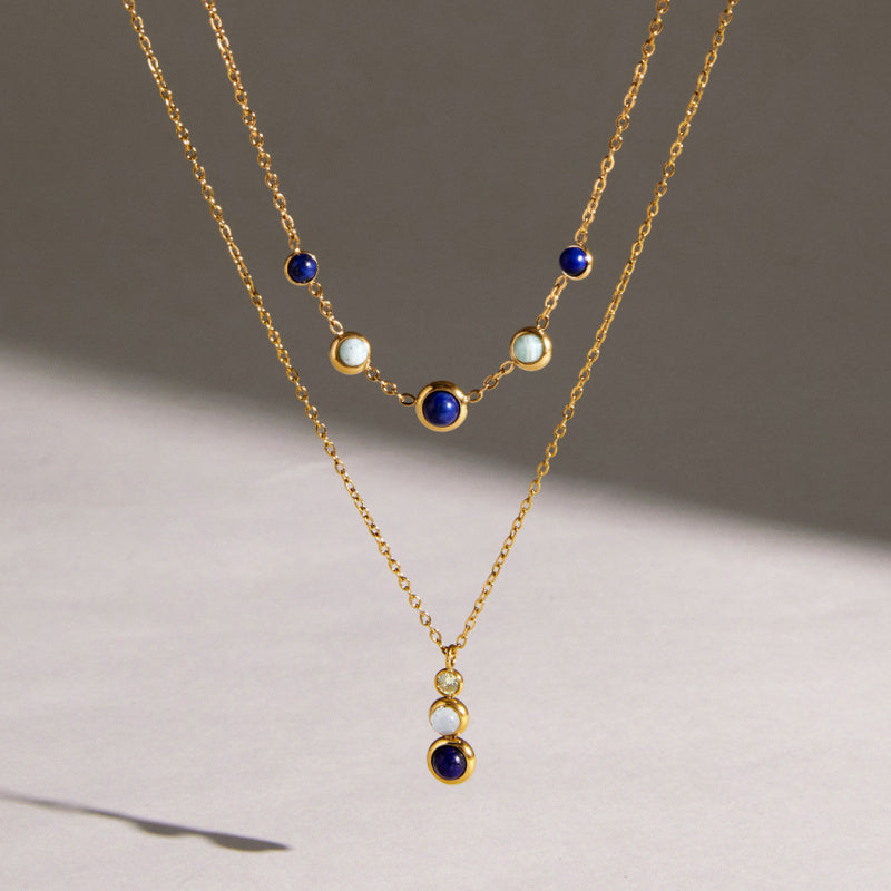 women's gemstone necklaces