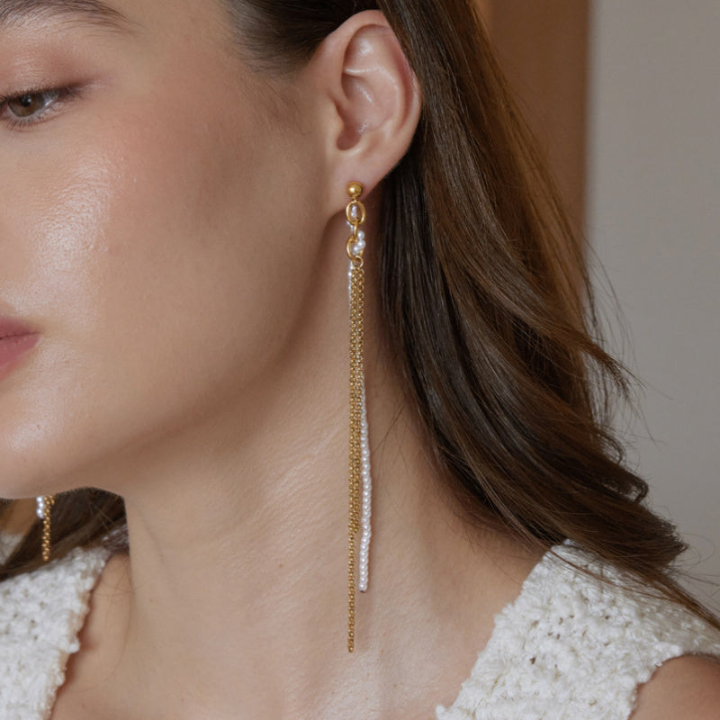 women's tassel earrings