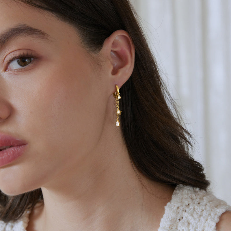 women statement earrings