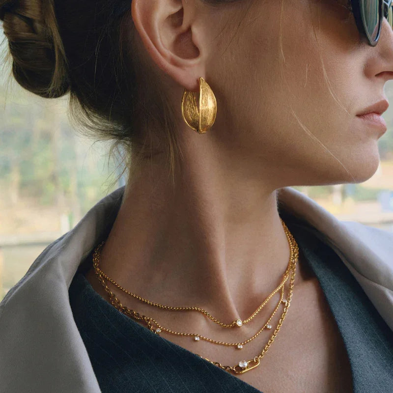 womens earrings and necklace set