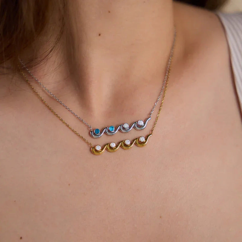 zircon necklace